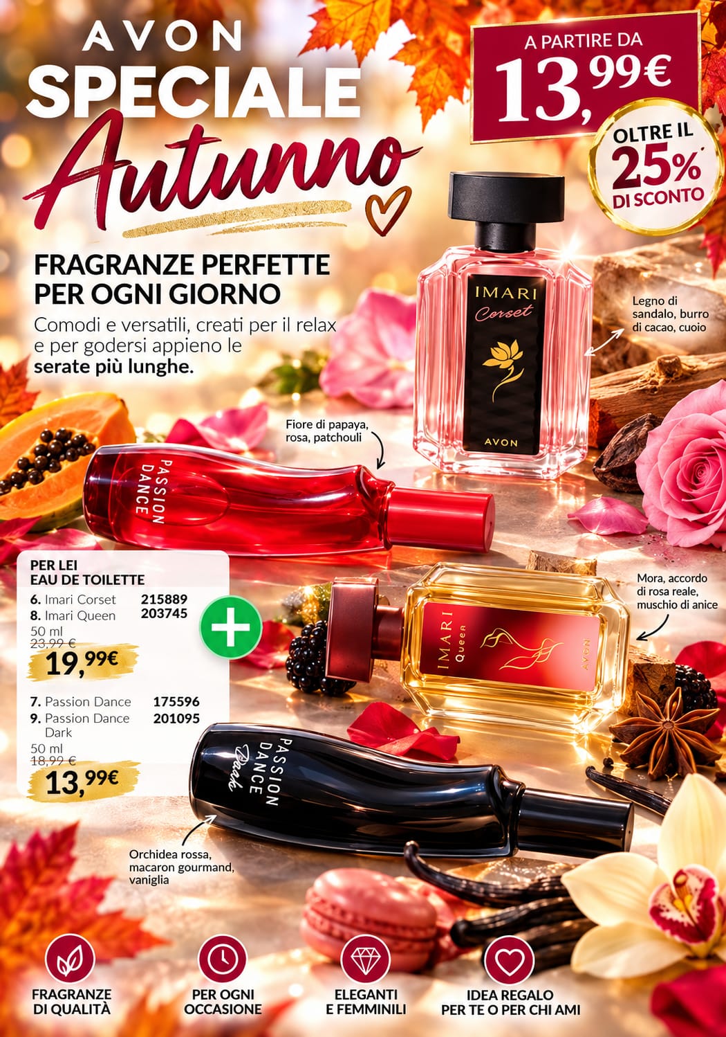 Fragranze Speciale Autunno — offerta Avon